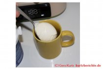 FeeKaa Babyflaschen Sterilisator - Esslöffel Joghurt in Tasse